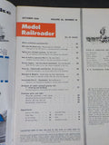 Model Railroader Magazine 1959 October Modelint eh Pioneer Zephyr Jack Work buil