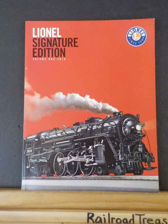 Lionel Signature Edition Catalog Volume one 2010