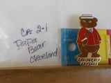 Jaycees California Papa bear Red vest  white hat   PIN