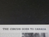 White Tops Circus Magazine 1936 December 1937 January Christmas Chapman’s Circus