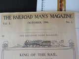 Scrapbook on history of transportation Ledger / Journal size 1903-1906