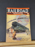 Railroad Magazine 1939 September Mercury Royal Train W&LE Locos