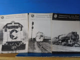 Chesapeake and Ohio Historical Newsletter Lot 1984 6 Copies Jan -June