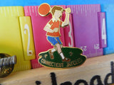 Jaycees Connecticut Tennis player Racket   Pins