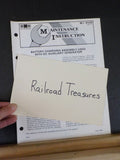 EMD Maintenance Instructions MI 9109 Rev C Battery charging assembly used with D