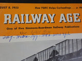 Railway Age 1955 May 2 Vol 138 No 18 Car shortage C&NW Helping hand for box cars