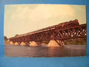 Postcard Canadian National Railway’s Locomotive Number 6060 1973
