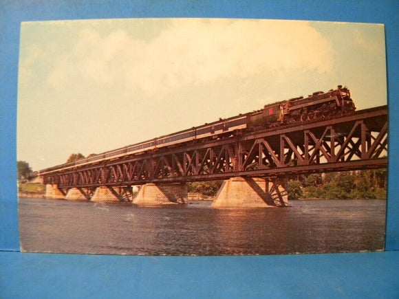 Postcard Canadian National Railway’s Locomotive Number 6060 1973