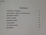 Baldwin Southwark 1937 November Tropical diesels Bushing Press