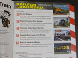 Railfan & Railroad Magazine 2025 February BNSF’s Business Fleet Short Line & REg