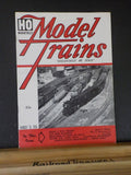 HO Monthly Model Trains 1951 August HO Scale Riding a way freight Old Mine build