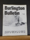 Burlington Bulletin #38 Snowplows CB&Q C&S FW&D snow fighting equipment