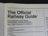 Official Railway Guide 1994 May North American Travel Edition sc