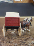 Ertl Horse & Delivery Wagon bank The Golden Rule Wyoming