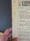Railroad Magazine 1940 December Burl RI Streamliners Columbus & Greenville NO BA