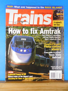 Trains Magazine 2009 March How to fix Amtrak Texas State Railroad