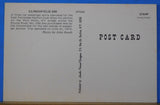 Postcard Clinchfield #200 Locomotive and passenger cars 1975 3 ½ X 5 ½