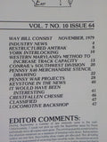 Rails Northeast 1979 November WM PRR war projects PRR X30 merchandise