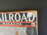 Railroad Magazine 1941 May Lincoln Pin L&A locos Logging PM    Damaged