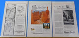 Ads Union Pacific Railroad Lot #23 Advertisements from various magazines (10)