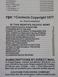 Pacific News #187 1977 May #4449 transconitnental journey SP Wartime helpers
