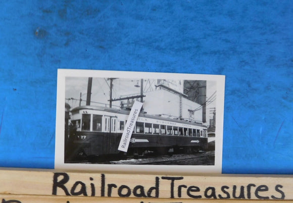 Photo Philadelphia Suburban Transportation #77   4.5 x 2.75 1967 B&W