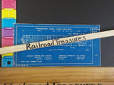 Blueprint Passenger Cars Class O.E.W. 330     Car No. 4664