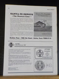 Santa Fe Modeler 1985 May June Coaling station plans BX-22 class single sheathed