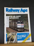 Railway Age 1990 March N/W Santa Fe Centralized dispatcing Amtrak rolls towards