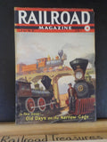 Railroad Magazine 1938 June Empire Builder Hudson Types