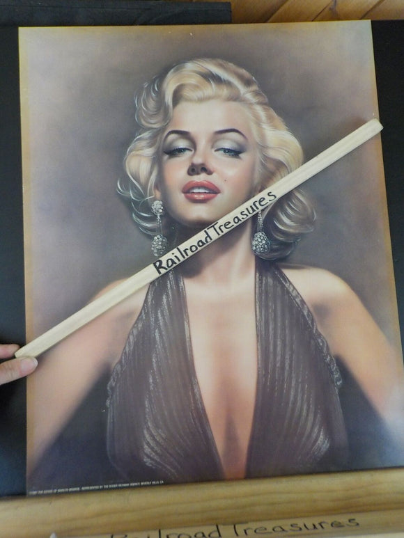 Poster Maryiln Monroe From the estate 1987 print