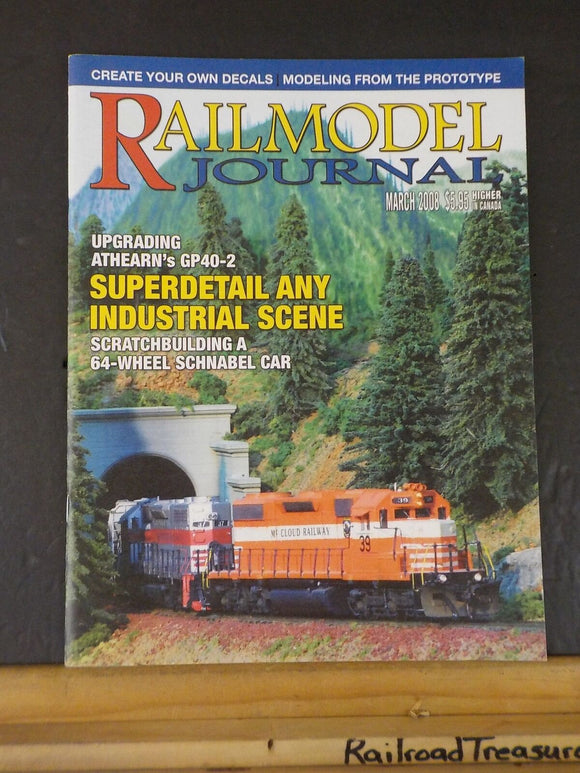 RailModel Journal 2008 March Superdetail Any Industrial Scene