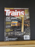 Trains Magazine 2019 May Golden Spike anniversary Promontory 2 famous locos