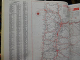 National Bus Traffic Association Inc Agent National Mileage Guide #A-251 Maps 73