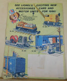 Lionel Train Catalog 1956 private issue Some Damage