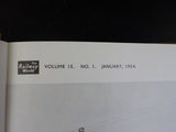 Railway World Bound Vol XV Jan-Dec 1954