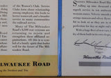 Ads Milwaukee Road Lot #15 Advertisements from various magazines (10)