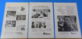 Ads Pullman Company Lot #4 Advertisements from various magazines (10)