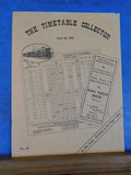 Timetable Collector #55 1991 June Traction in the Napa Valley, Ann Arbor Ry