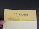 TT Trains 1957 November Vol 3 No 5 Craftsman Back