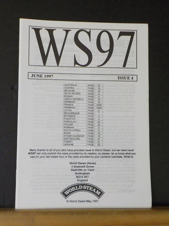 World Steam 1997 June Issue #4 WS97