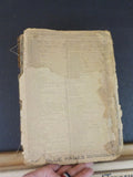 Official Railway Guide 1923 January   VERY FRAGILE NO COVERS