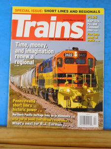 Trains Magazine 2015 April Time Money and Imagination Renew a Regional