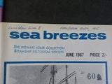Sea Breezes Magazine #258 Vol 41 1967 June Royal Mail Liner Ebro of 1915