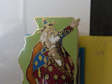 Jaycees Illinois Wizard Green O/L With Wizard With White Hair & Beard Wearing Re