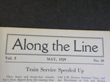 Along the Line 1929 May New York New Haven & Hartford Employee Magazine