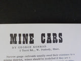 Finelines 1/4' scale Fine Lines Magazine 1971 May Mine Cars SR&RL Caboose #551