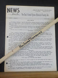 News from the New York Central System Historical Society Lot of 2 V2 #1, V3 #1