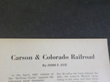 Western Railroader #235 May 1959 Carson & Colorado Railroad 28 Pages