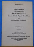 Association of American Railroads Pamphlet #3 1964 Bureau of Explosives